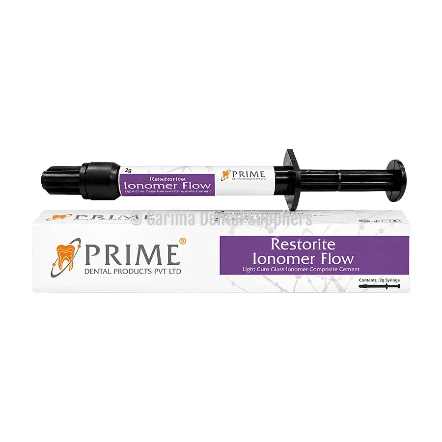 Prime Dental Restorite Ionomer Flow – 2gms syg