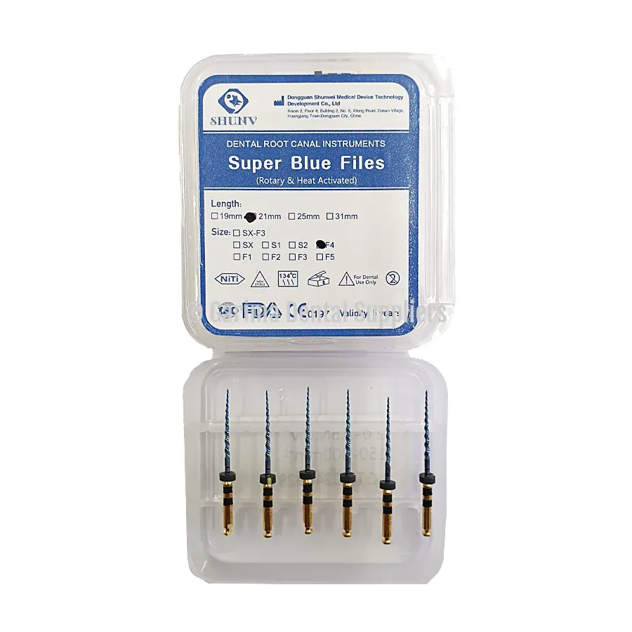 GDS Shunv Rotary Files Super Blue – 21mm #F4