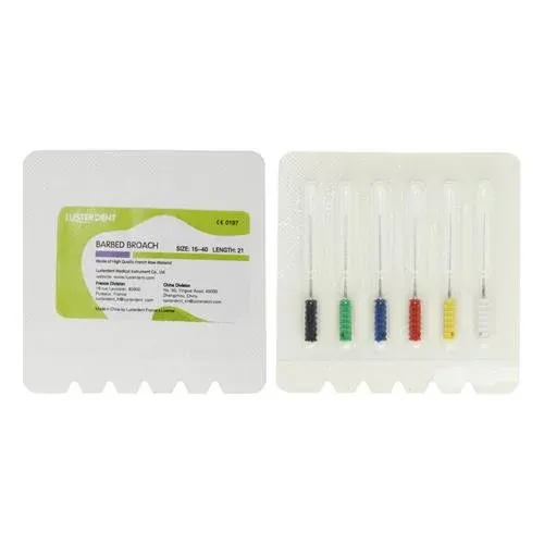Lusterdent Barbed Broaches 21mm #30