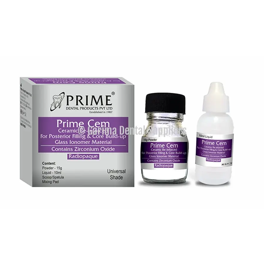 Prime Dental Ceramic Re-Inforced GIC 15G/10ML