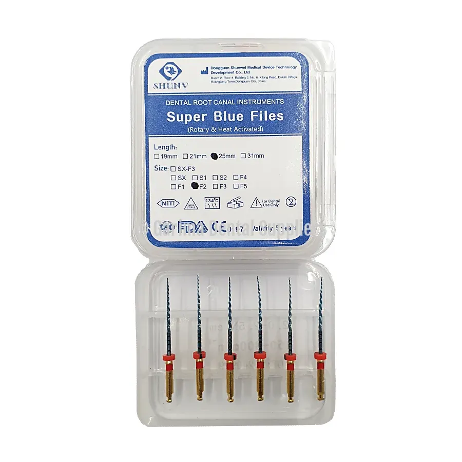 GDS Shunv Rotary Files Super Blue – 25mm #F2
