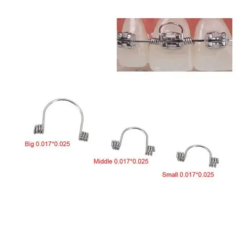 United Dental Torque Spring 017×025 – 10pcs/pkt