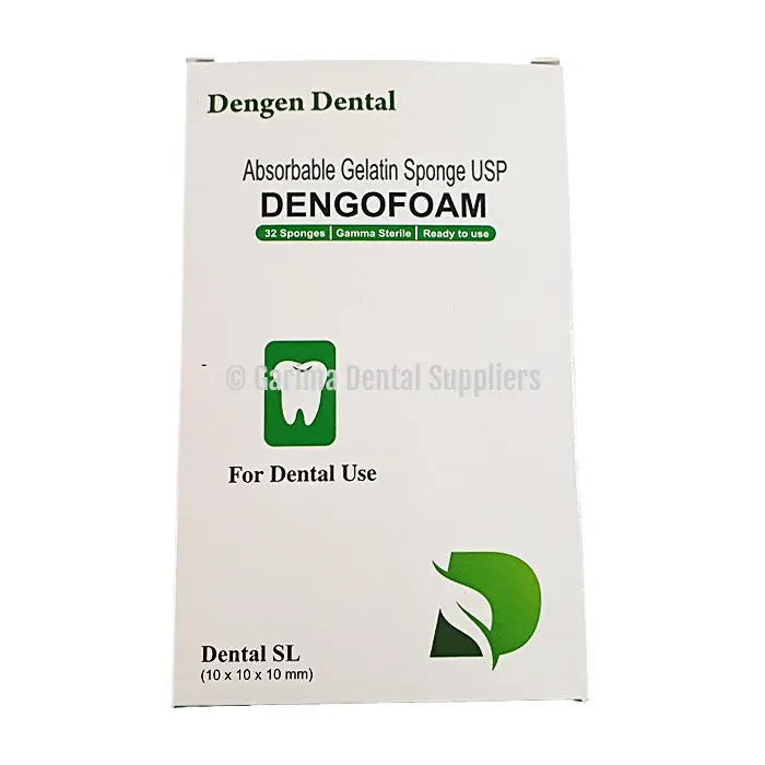 Dengen Dental Dengofoam Gealtin Sponge 32 Cubes/pkt