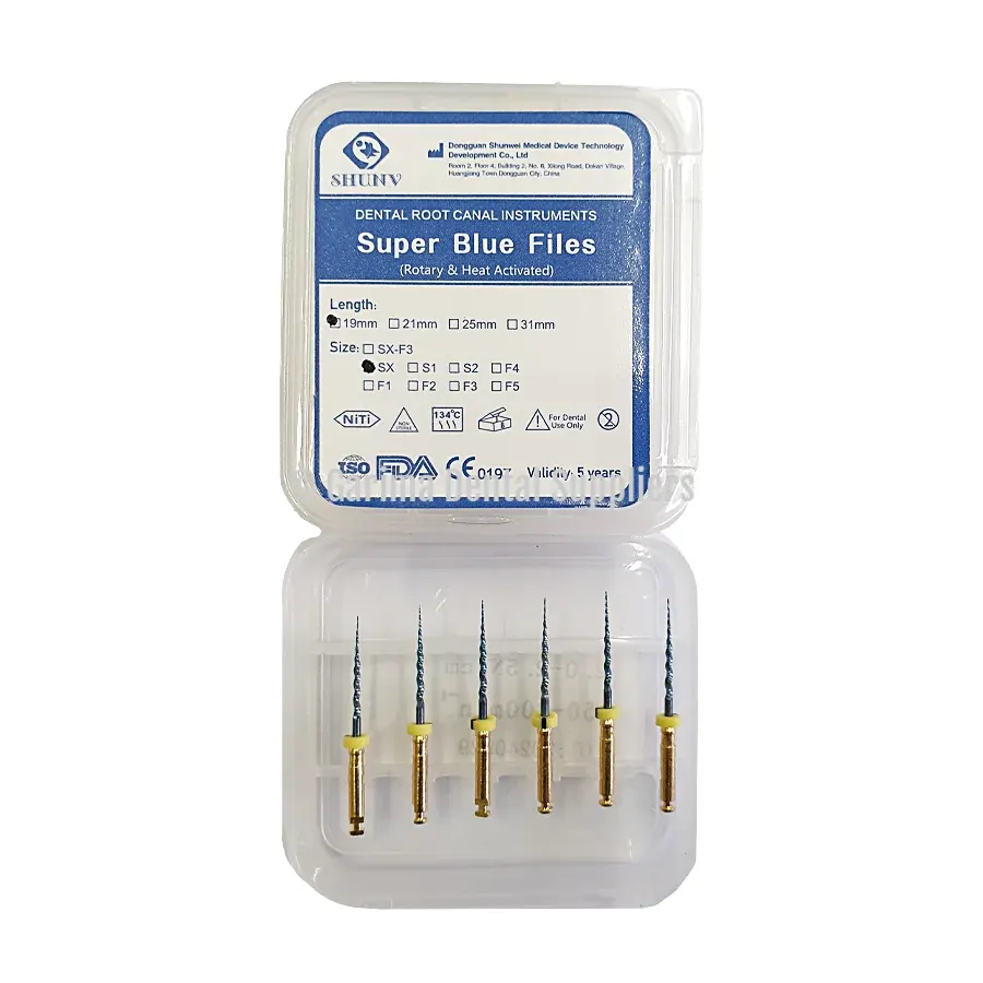 GDS Shunv Rotary Files Super Blue – 19mm #SX