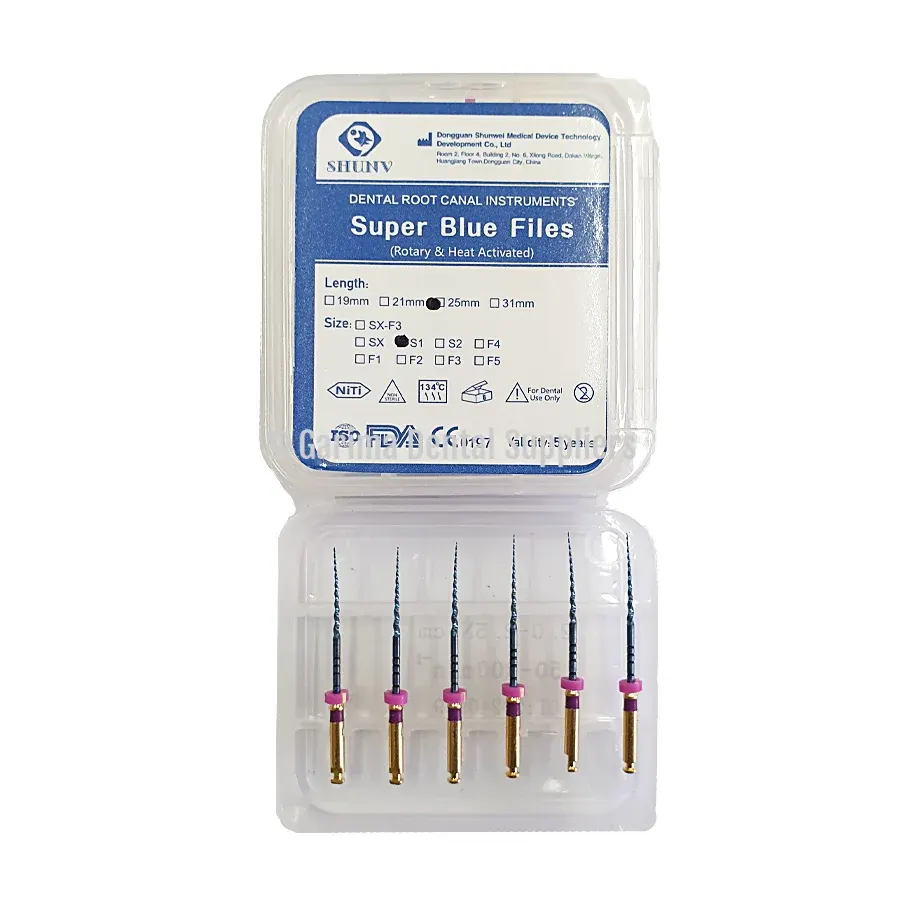 GDS Shunv Rotary Files Super Blue – 25mm #S1