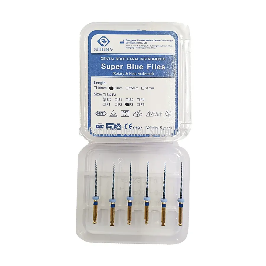 GDS Shunv Rotary Files Super Blue – 21mm #F3