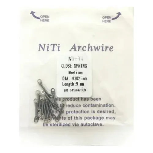 United Dental NiTi Closed Coil Spring