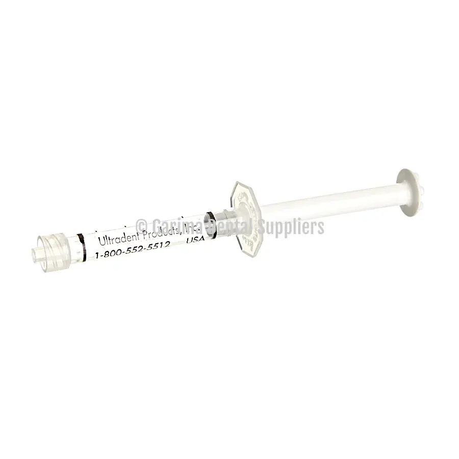 Ultradent Luer Lock Empty Syringes w/ Cap – 3ml