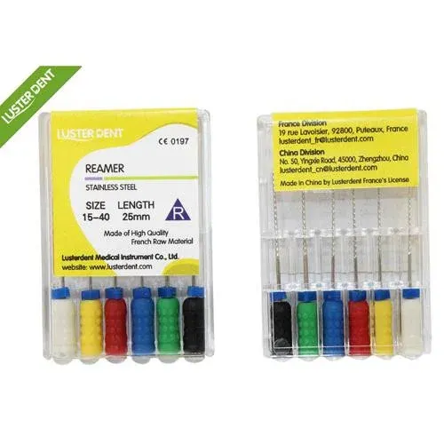 Lusterdent Stainless Steel Reamers 21mm #20