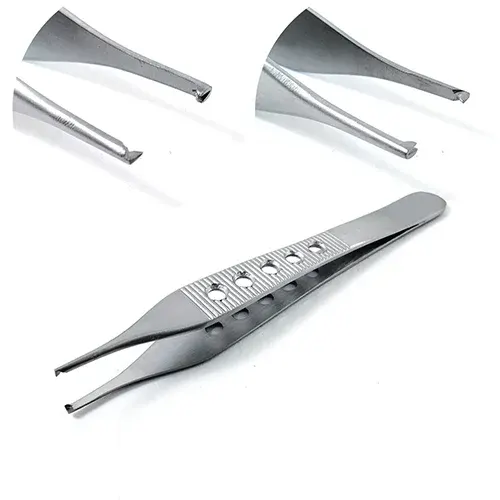 Ace Tissue Forcep Adson Straight 1×2 12cm