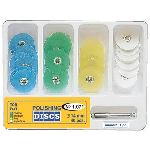 TOR VM Polishing Discs Refills – 14mm