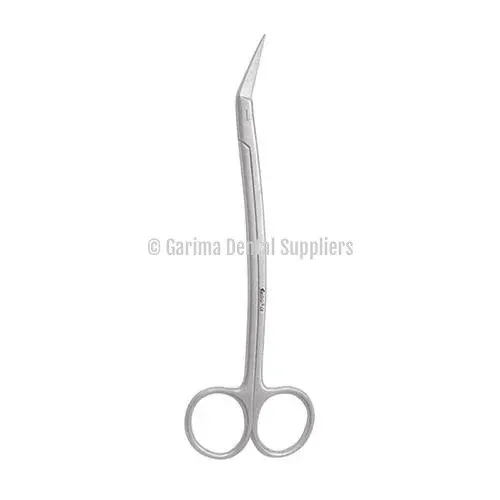 GDC Oral Surgery Scissors – Locklin Curved Handle 16cm #S11