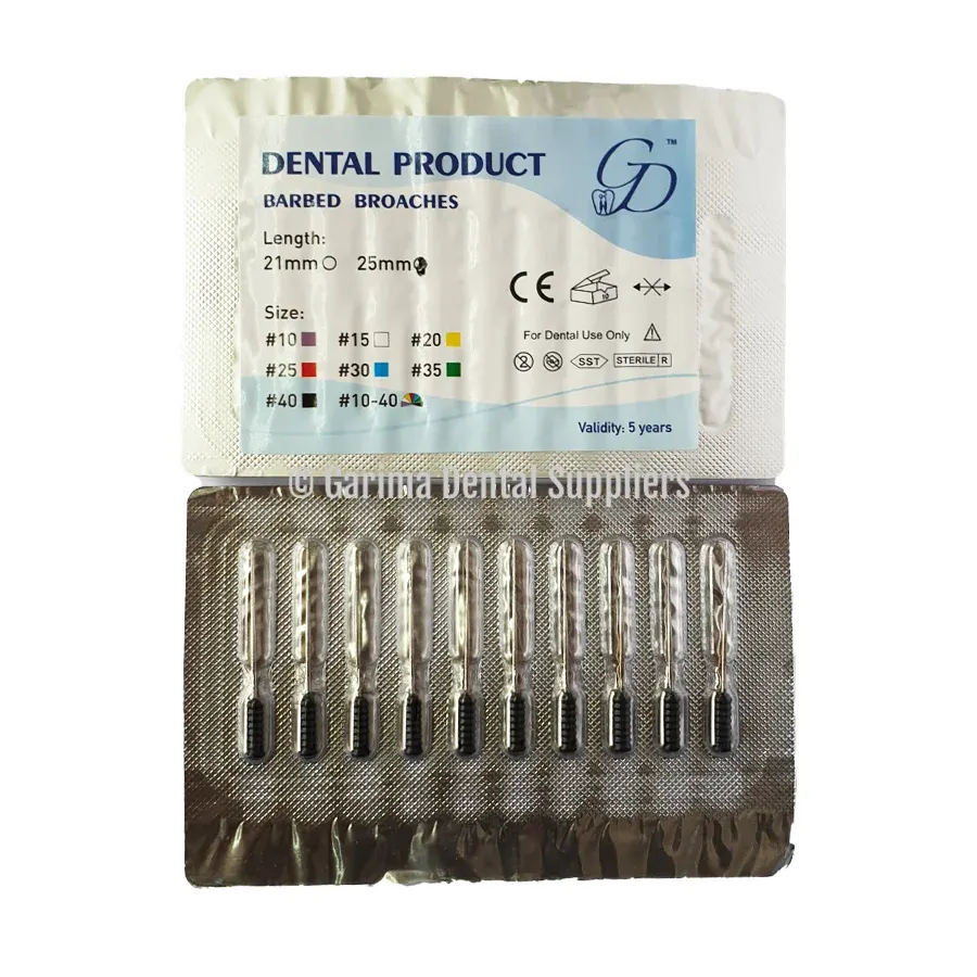 GDS Barbed Broaches 25MM #40