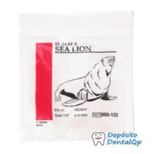Ligas Intraorales 6 1/2 Oz 1/4 León Marino American Orthodontics