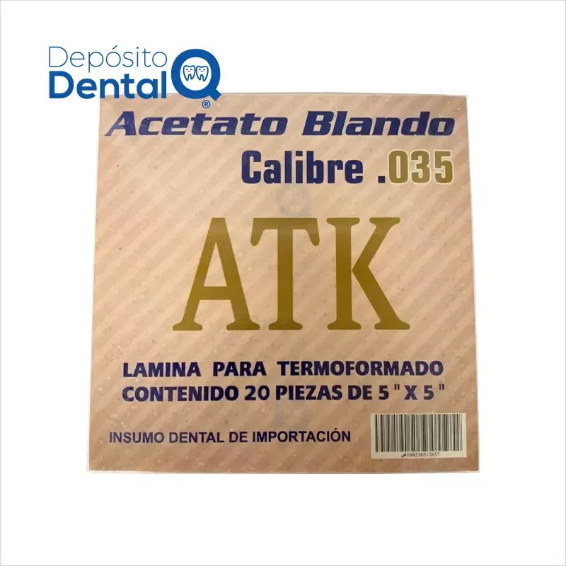 Acetatos Blandos 5×5 ATK