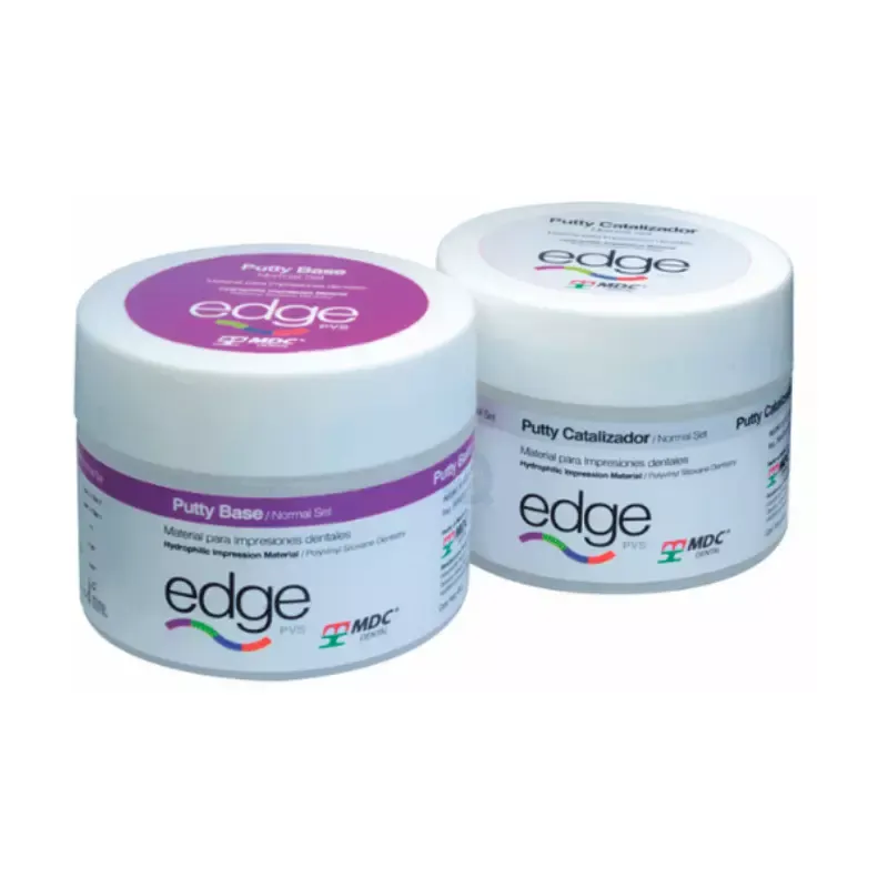 Putty Soft Edge Base 1 x 450 g y Catalizador 1 x 450 g MDC Dental