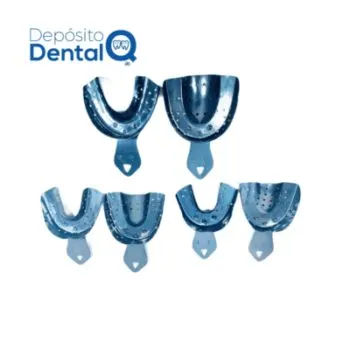 Juego de Cucharillas Rim Lock Perforadas 6 Pzas