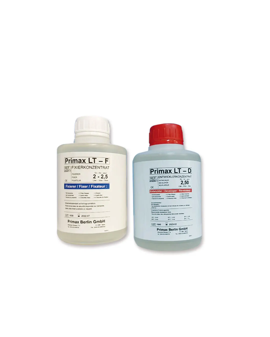 Révélateurs / Fixateurs Primax LT – D & F : PRIMAX