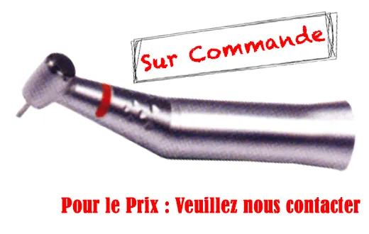 Contre-angle d’omni-pratique bague rouge multiplicateur 1:5 sans lumière spray interne bouton poussoir : BIEN AIR