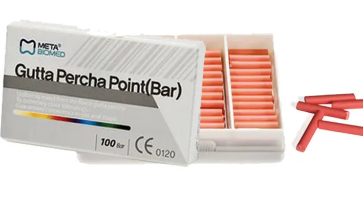 Cônes de Gutta EQ-V Gutta Percha Bar : META BIOMED