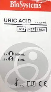 Biosystems – Uric acid (1×200 ml)