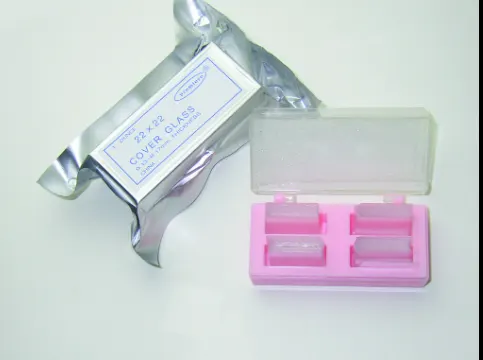 Cover Slide Silver 22*22