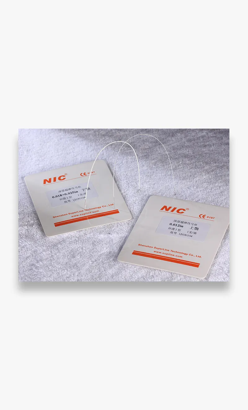 NiTi Coated Archwires, nic