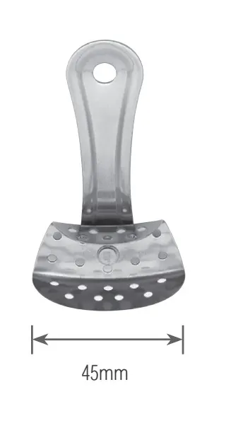 Stainless Steel Rotating impression Tray, TXARO