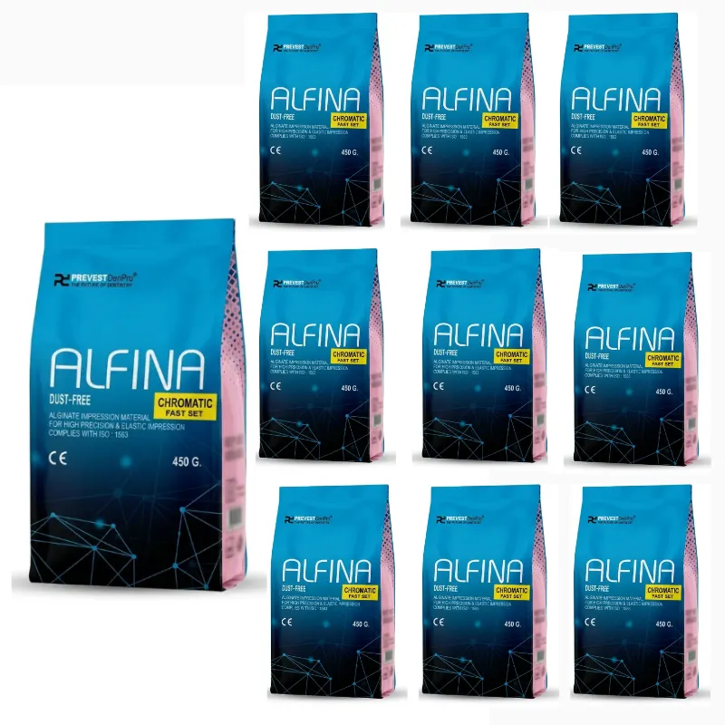 Pack de 10 Paquets Alginate Alfina 450g