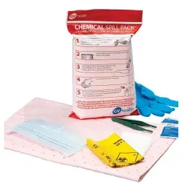GV Health Chemical Spill Kit, Red