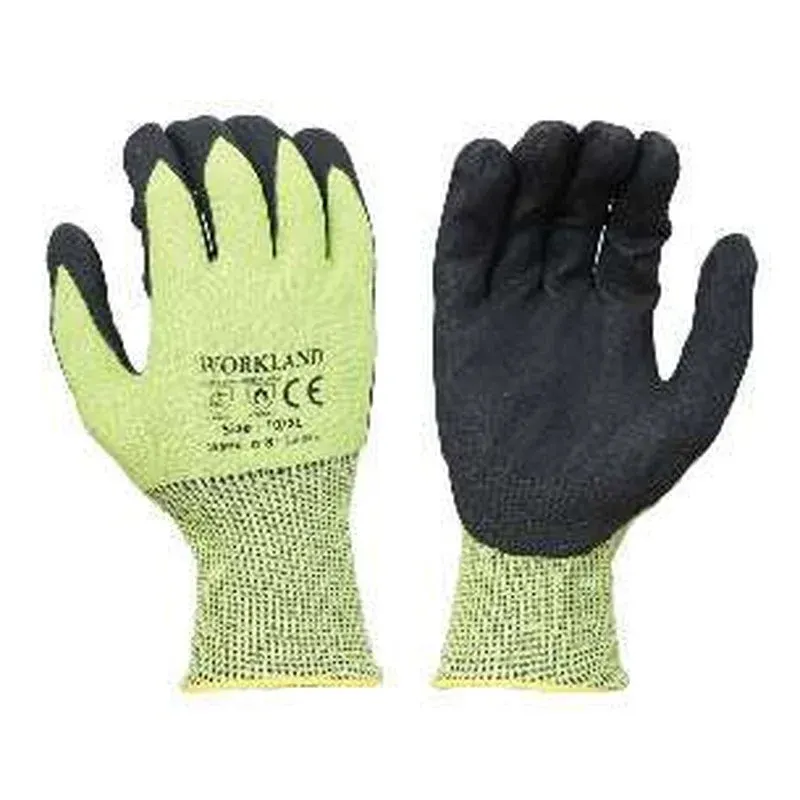 Workland APT Nitrile Foam Coated Gloves with Crotch Thumb – Cut C