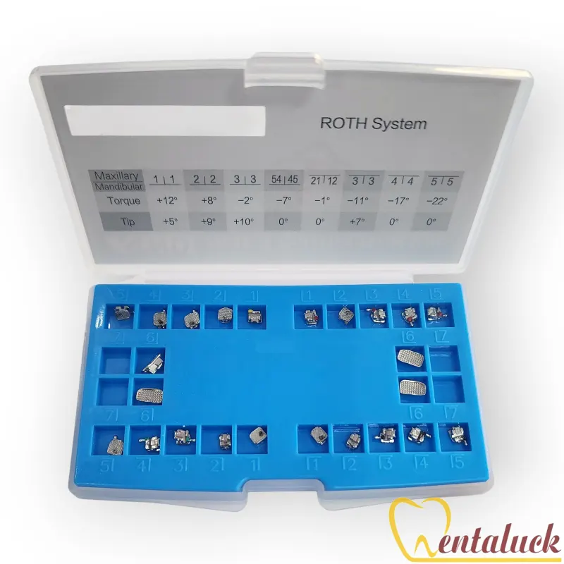 Mắc cài kim loại tự buộc Self-Ligating Bracket