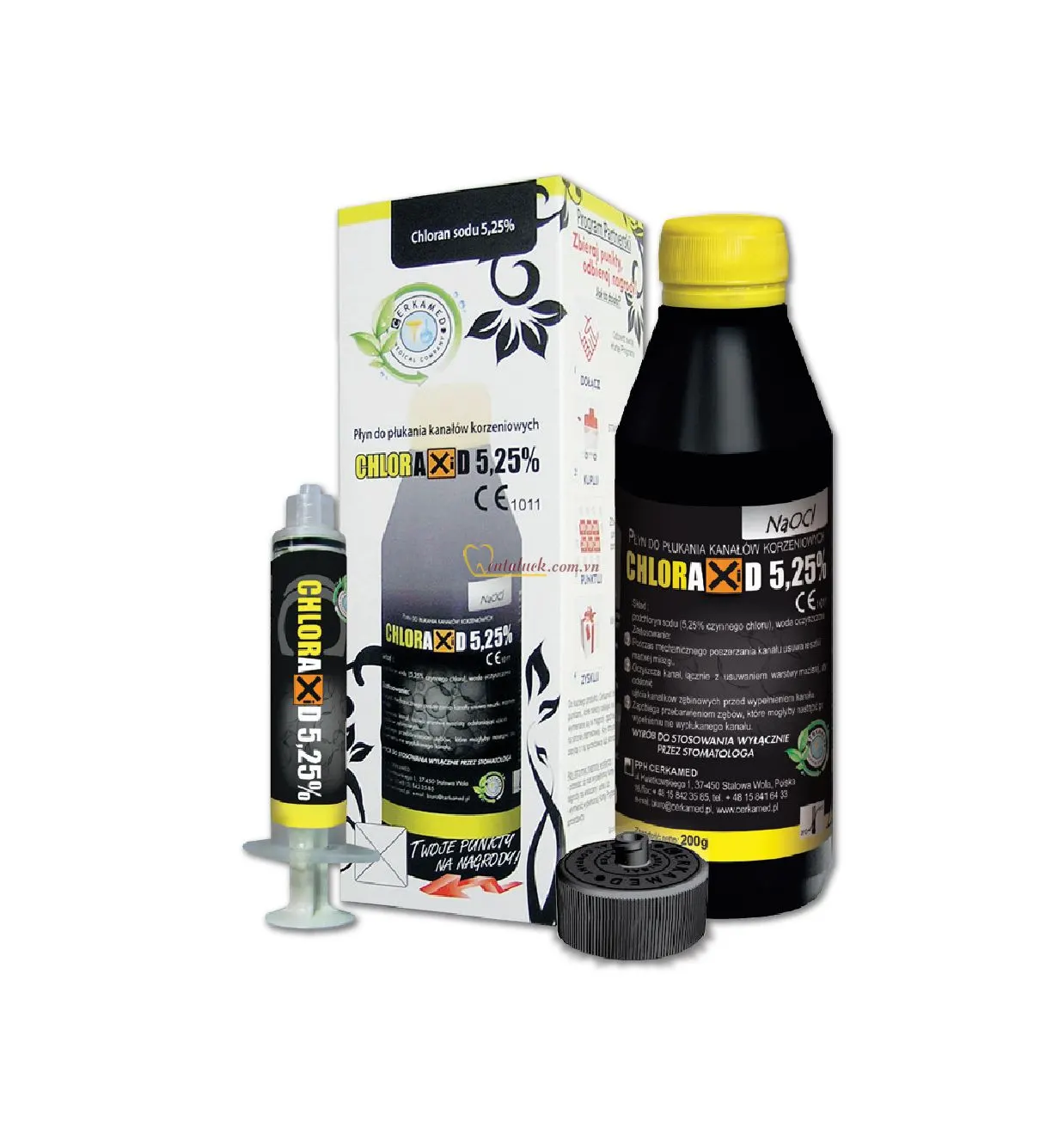 DD bơm rửa tủy CHLORAXID 5,25% 400g