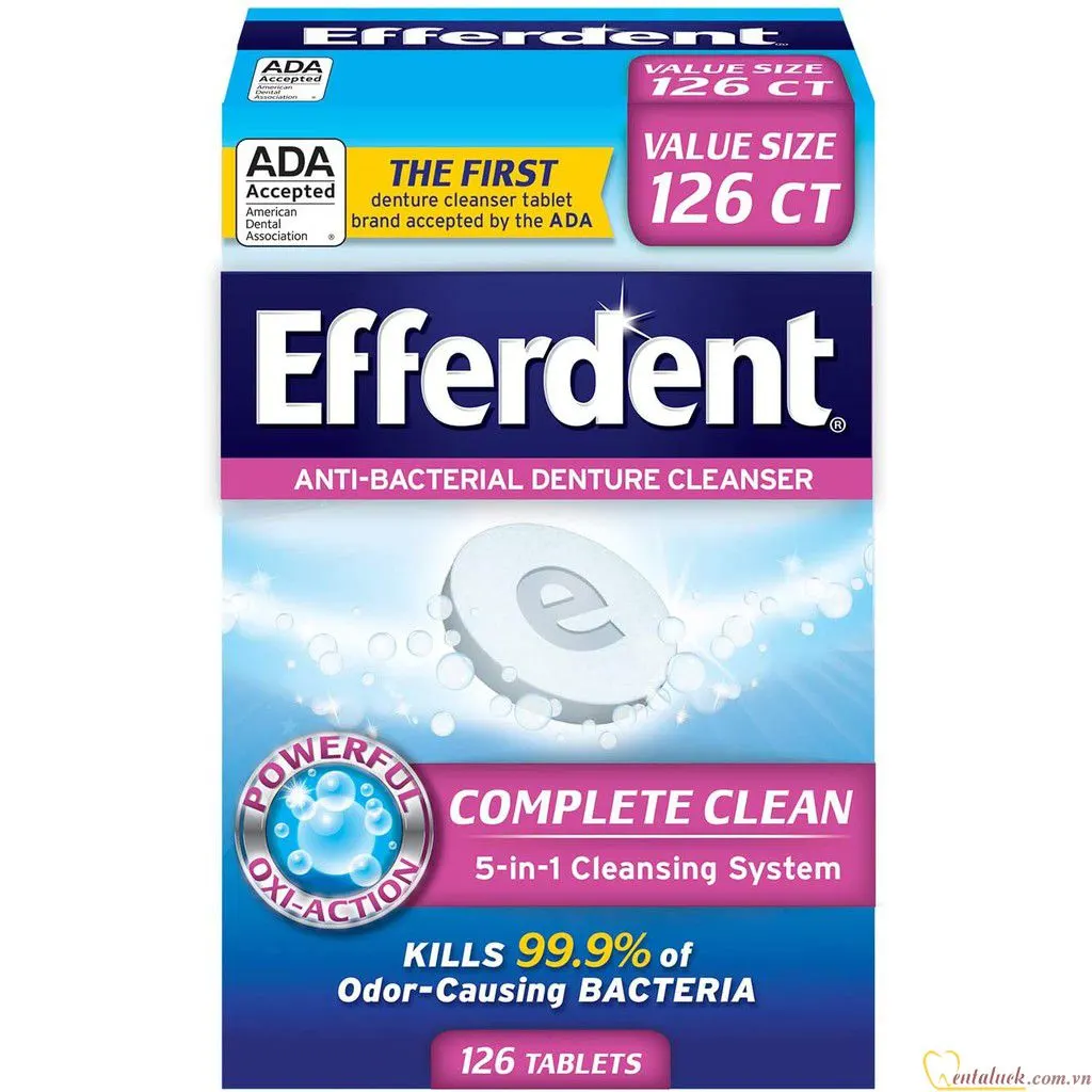 Viên ngâm hàm giả Efferdent