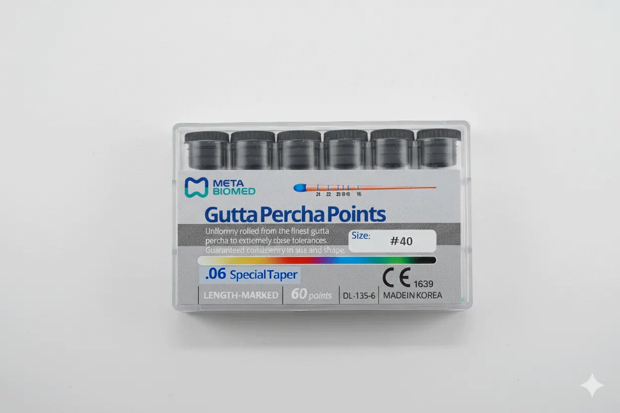 Gutta Percha Points 06 40-LM-Meta Biomed- Korea