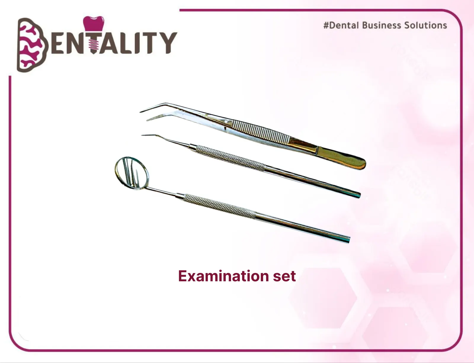 Examination set