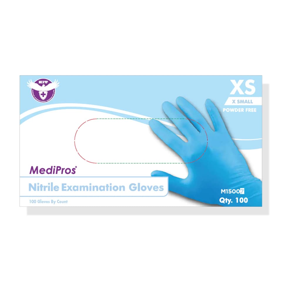 MediPros® Medical PPE Nitrile Exam Gloves