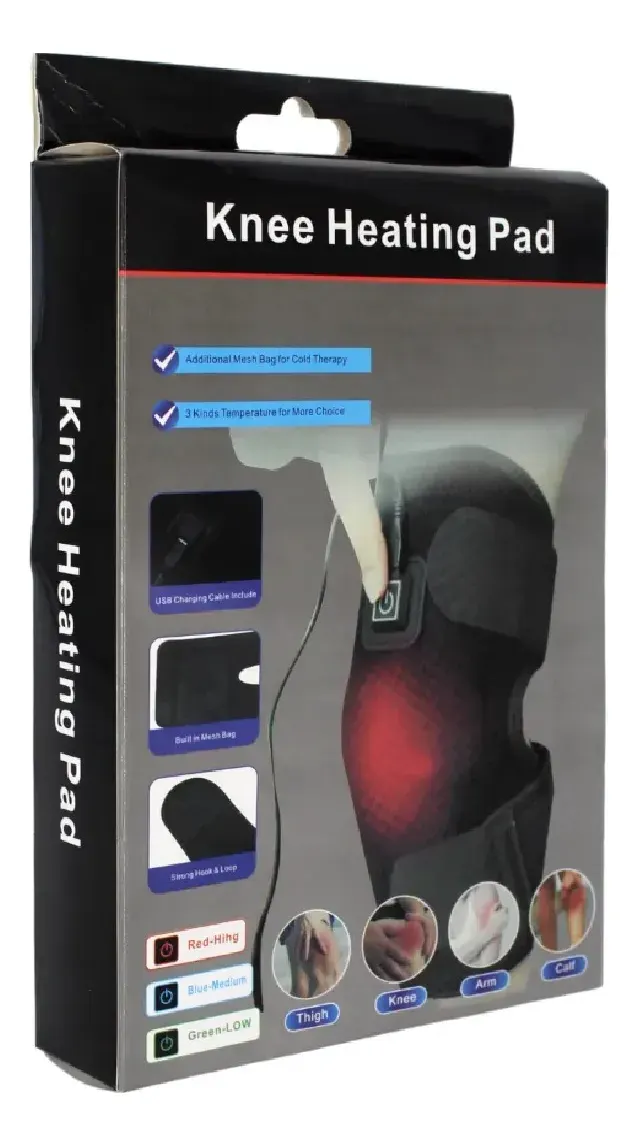 Electric Knee Heating Padدعامة ركبة حرارية