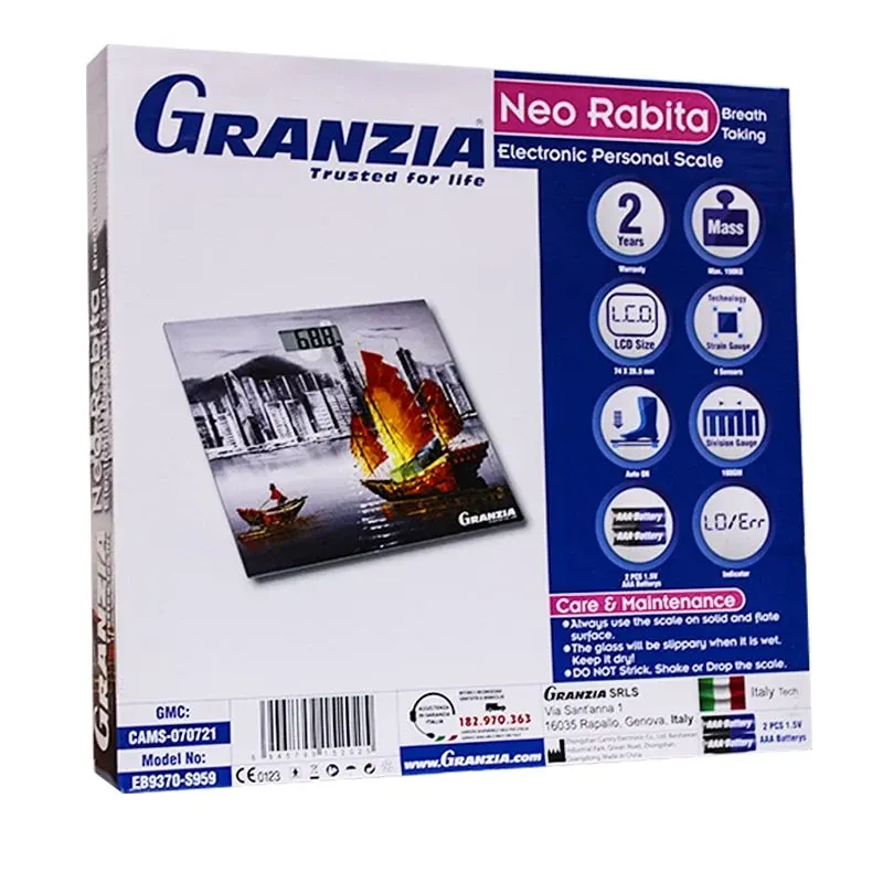 (GRANZIA) Neo Rabita إيطالي - ميزان ديجيتال 150 كجم-نيو رابيتا