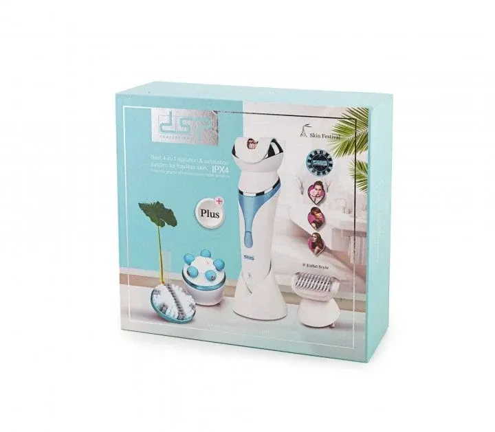 (DSP) صيني - Epilator 4x1 Set - طقم إزالة الشعر والعناية بالبشرة 4×1