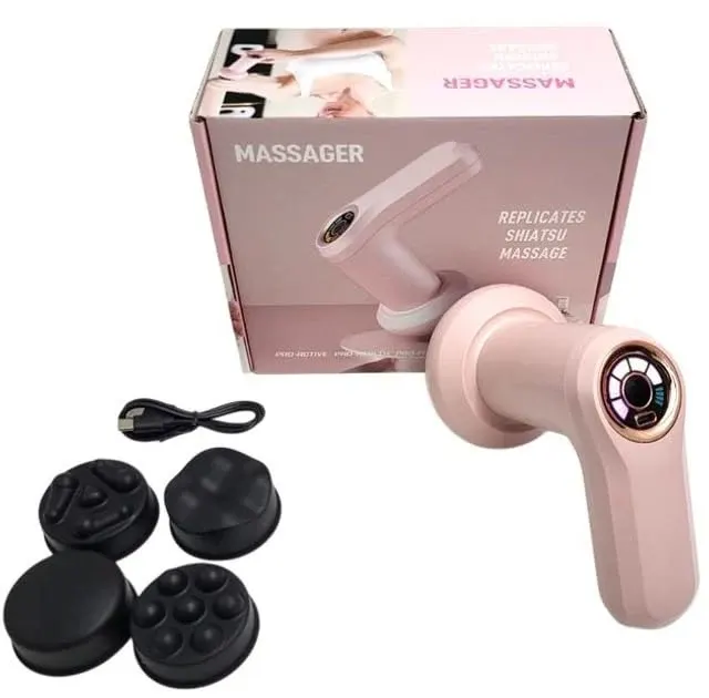 Portable Shiatsu Massage Gun جهاز مساج شياتسو محمول