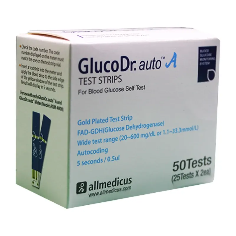 (Gluco Doctor Auto) - شرائط قياس سكر جلوكو دكتور اوتو