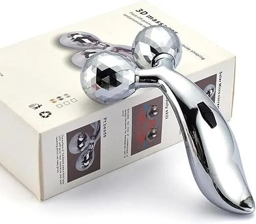 GlamRoll – 3D Face & Body Massage Roller جهاز مساج ثلاثي الأبعاد للوجه والجسم