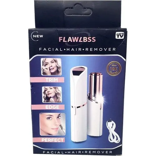 (Flawless) صيني - 18K Gold Facial Remover - جهاز إزالة شعر الوجه فلاولس
