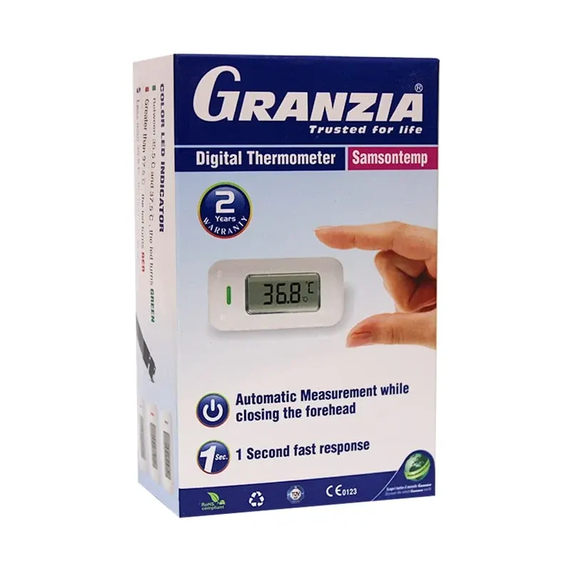 ( Samsontemp )(GRANZIA) إيطالي - Forehead Thermometer - ترمومتر جبهة ديجيتال