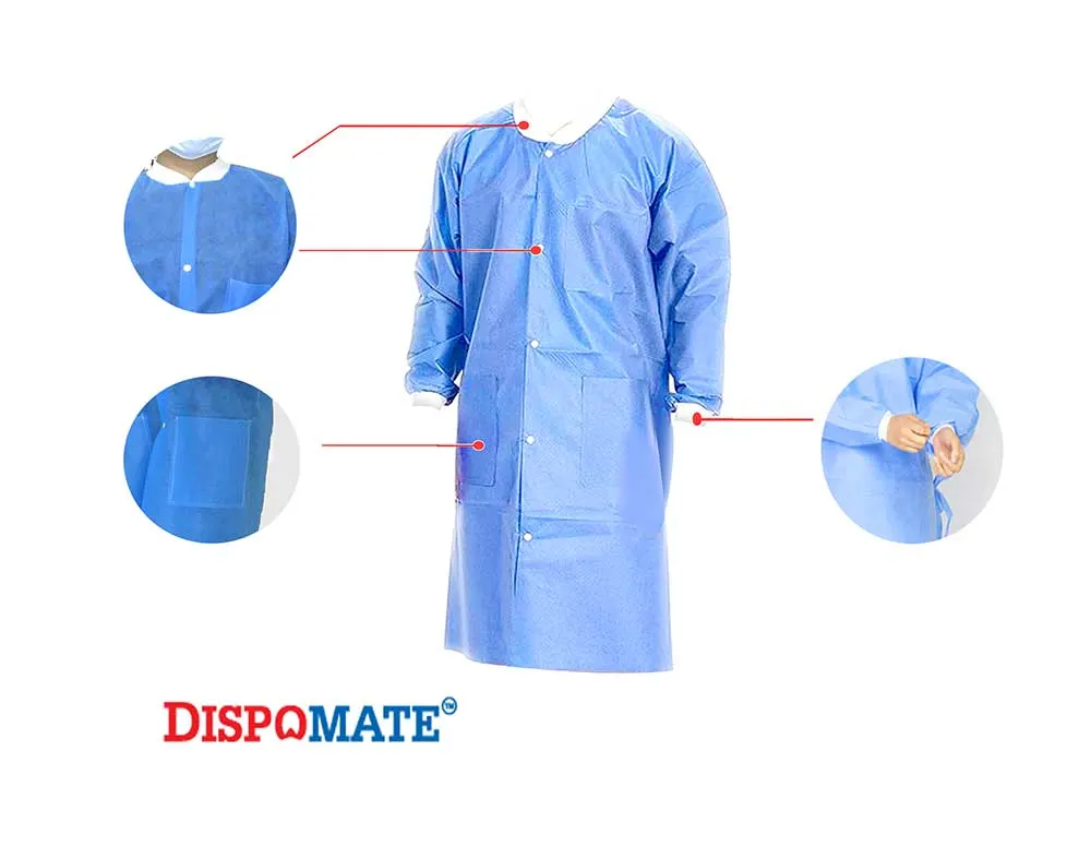 NON WOVEN LAB COAT