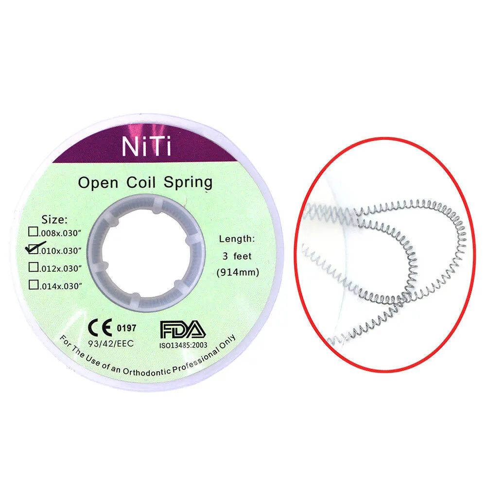 NITI OPEN COIL SPRING ROLL