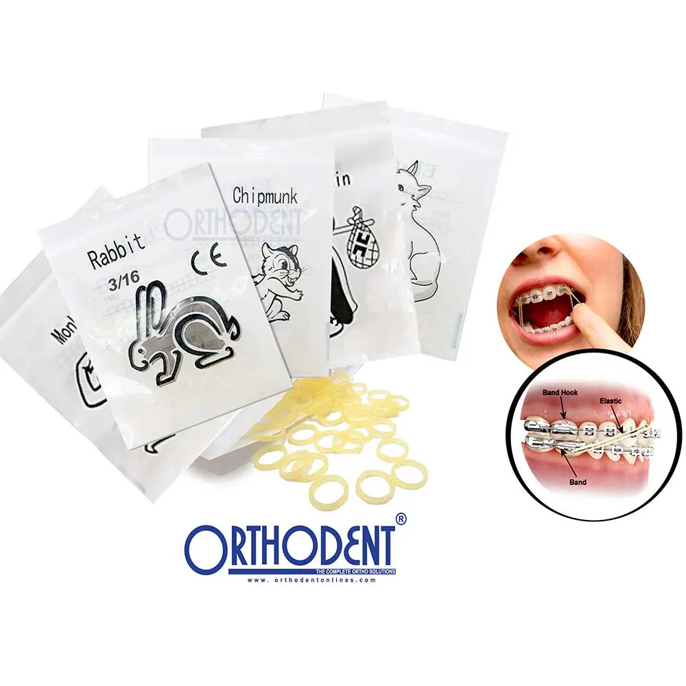 ORTHODONTIC RUBBER BANDS