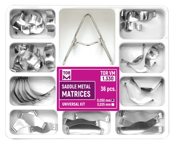 SADDLE METAL MATRICES