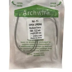 Open Coil Spring Medium Force